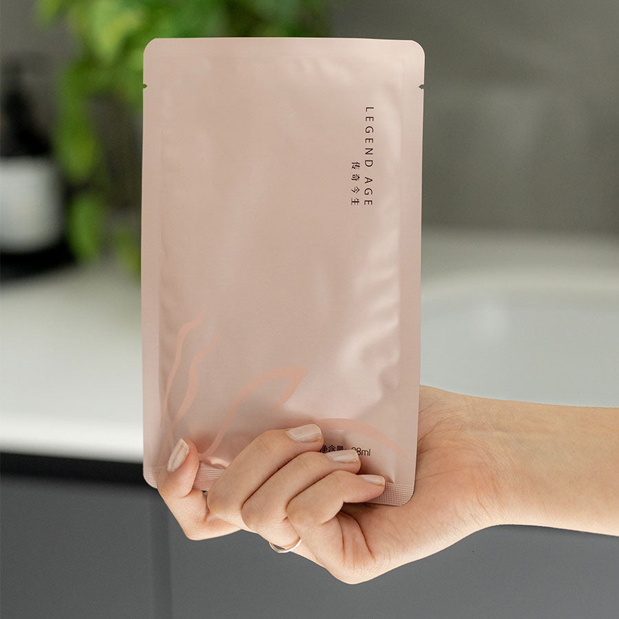 Hydrating Sheet Mask (4 Unit Pack) | Anti-Aging Sheet Mask for Silky, Radiant Skin | Legend Age
