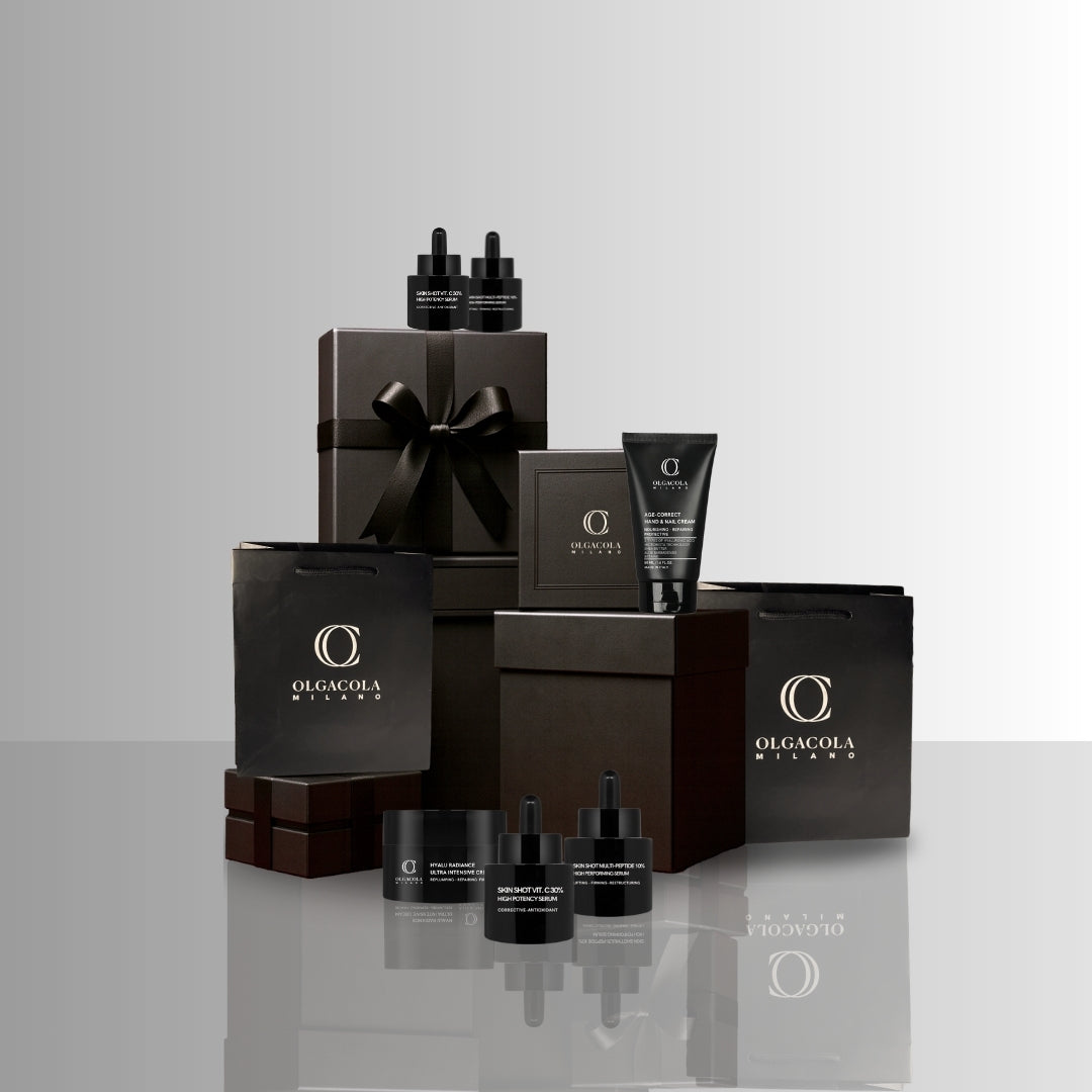 Natale Kit Siero Skin Shot Polipeptidi 10% + Hyalu Radiance Ultra Intensive Cream