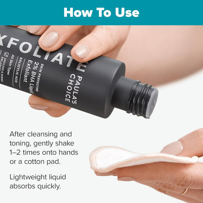 Paula’s Choice Skin Perfecting 2% BHA Liquid Exfoliant